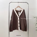 Cardigan tay sọc 883 