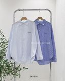  Áo sơ mi kẻ sọc thêu Sunshine 1233 