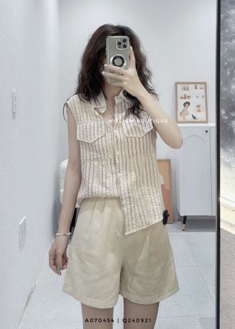  Áo SM sọc cổ trắng SN 4799 