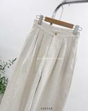  Quần tây linen suông rộng 80589 
