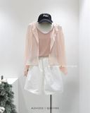  Set áo sơ mi có nón + áo dây 2978 