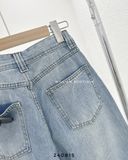  Quần short jean ngố 1601 