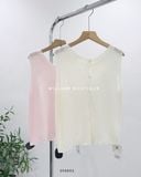  Áo ba lỗ dệt kim nút lưng D183 