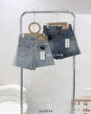  Quần short jean trơn X2 