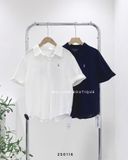  Áo sơ mi linen tay ngắn 3255 