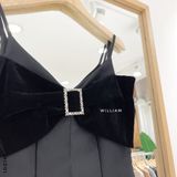  Áo dây nhung nơ 217 