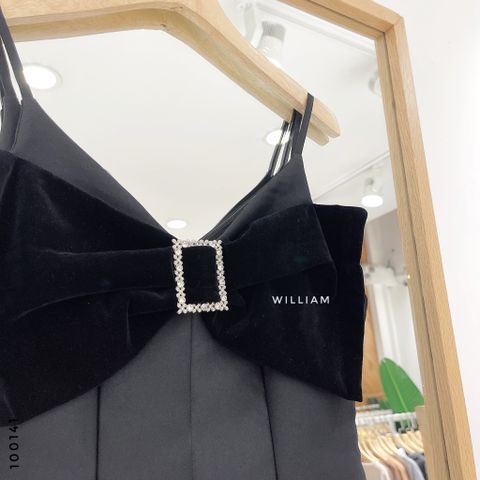  Áo dây nhung nơ 217 