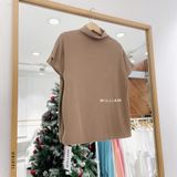  Áo thun nhung cao cổ 6207 