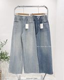  Quần jean suông wax 8230 