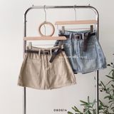  Short váy 2 túi trưóc 2553 