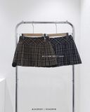  Váy xếp ly caro 6245 