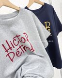  Áo thun chữ nhung HICTOR 6010 