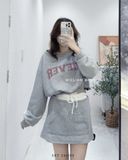  Set bộ áo + váy nỉ NEVER 6936 