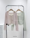  Set áo dây + cardigan 706 