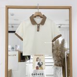  Áo thun cổ sen 3027 