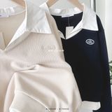  Áo SM phối hoodie 1517 