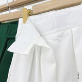  Quần short tây lưng cao 702 
