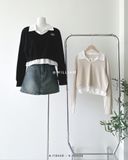  Áo SM phối hoodie 1517 