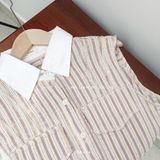  Áo SM sọc cổ trắng SN 4799 