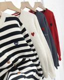  Áo khoác cardigan len tim 5162 