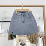  Váy jean ngắn xẻ lai 1311 