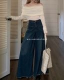  Áo len trễ vai TD 2896 