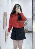  Áo khoác cardigan len tim 5162 