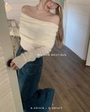  Áo len trễ vai TD 2896 