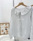  Áo SM sọc cổ sen bèo 9059 