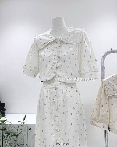  Set áo + váy bông nhí 6019 