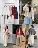  Áo khoác cardigan nỉ NEVERMIND 1365 