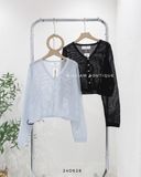  Áo khoác cardigan len mỏng 3607 
