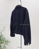  Áo khoác denim chỉ nổi Z018 