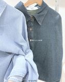 Áo SM denim lửng 80105 