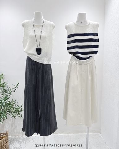  Áo ba lỗ dệt kim 6652 