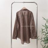  Áo SM sọc nâu JIL 2001 