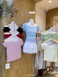  Áo thun xốp trơn cổ thuyền 976 