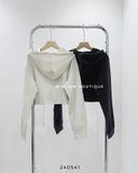  Áo khoác nỉ ngắn MIER 8693 