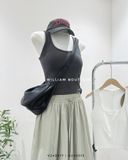  Áo ba lỗ trơn có mút 4059 