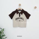  Áo thun crop polo DROCIBCL 1088 