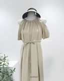  Đầm cotton suông 2415 