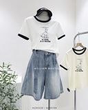  Áo thun cổ tay viền PUPPY 9380 