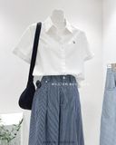  Quần jean denim sọc 3325 