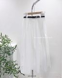  Váy dài xếp ly 100% cotton 6782 