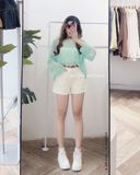  Quần short jean basic 929 