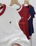  Áo thun viền màu 5098 