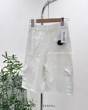  Quần short jean ngố túi hộp 7206 