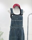  Quần yếm jean gấp gấu 2760 