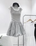  Đầm ngắn bí ba lỗ 3332 