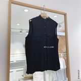  Áo SM cổ trụ không tay 0680 